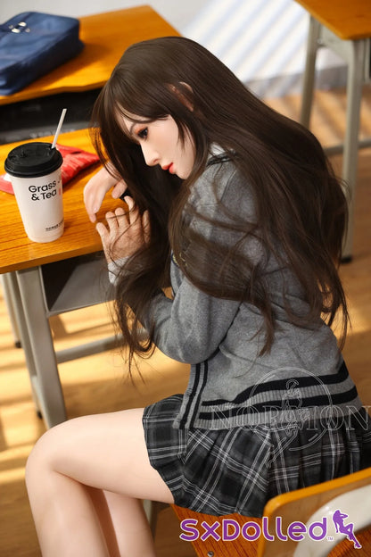 Miku B (D-Cup) (150cm) | Asian Brunette Sex Doll | Normon Doll D-Cup / 150cm / Brunette Sex Doll
