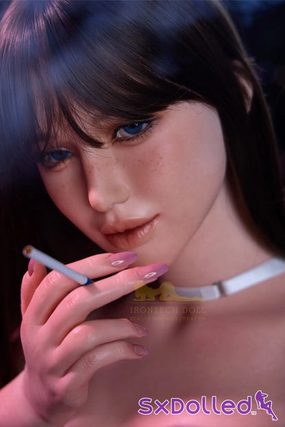 Milena A (H-Cup) (164cm) | Curvy All In One Sex Doll | Irontech Doll H-Cup / 164cm / Brunette Sex Doll