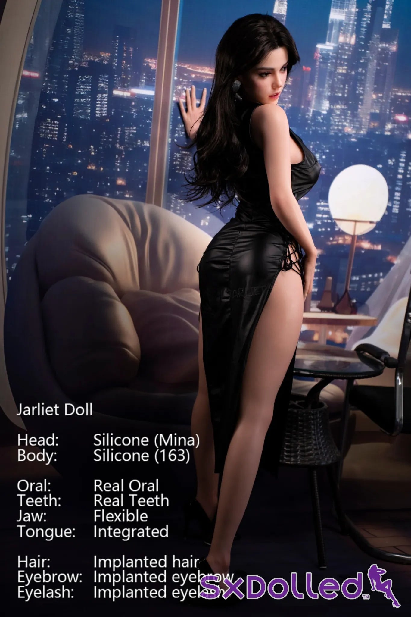 Mina A (I-Cup) (163cm) | Classy Caucasian Sex Doll | Jarliet I-Cup / 163cm / Brunette Sex Doll