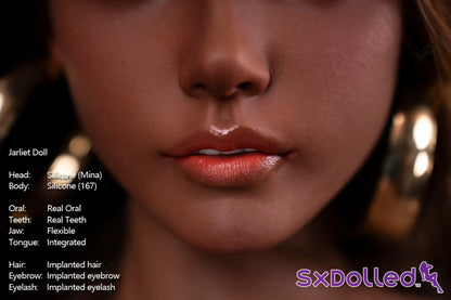 Mina C (E-Cup) (167cm) | Dark Tanned Latina Sex Doll | Jarliet - E-Cup / 167cm / Brunette - Sex Doll