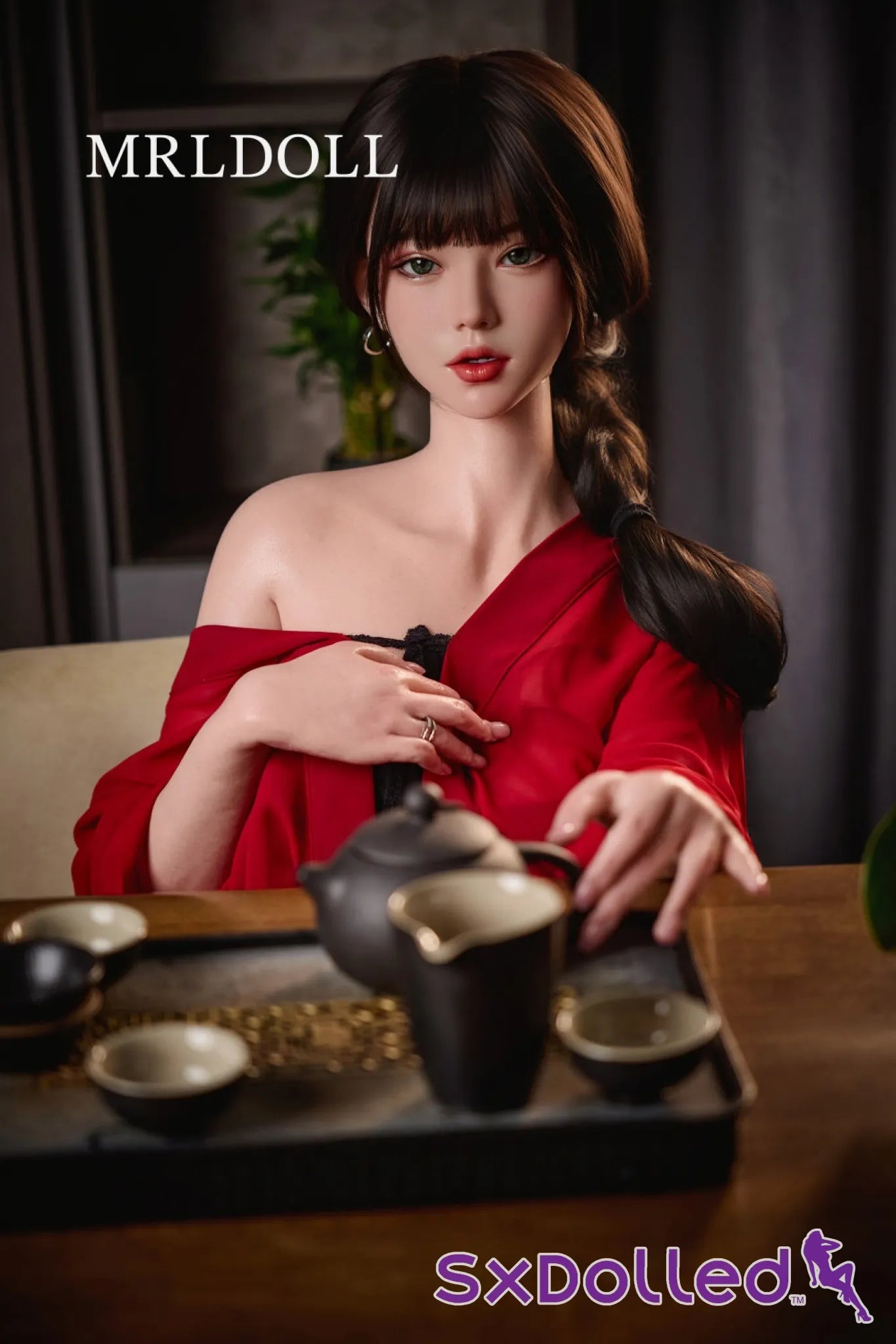 Mina D (H-Cup) (168cm) | Green Eyed Asian Sex Doll | MRL Doll - H-Cup / 168cm / Brunette - Sex Doll