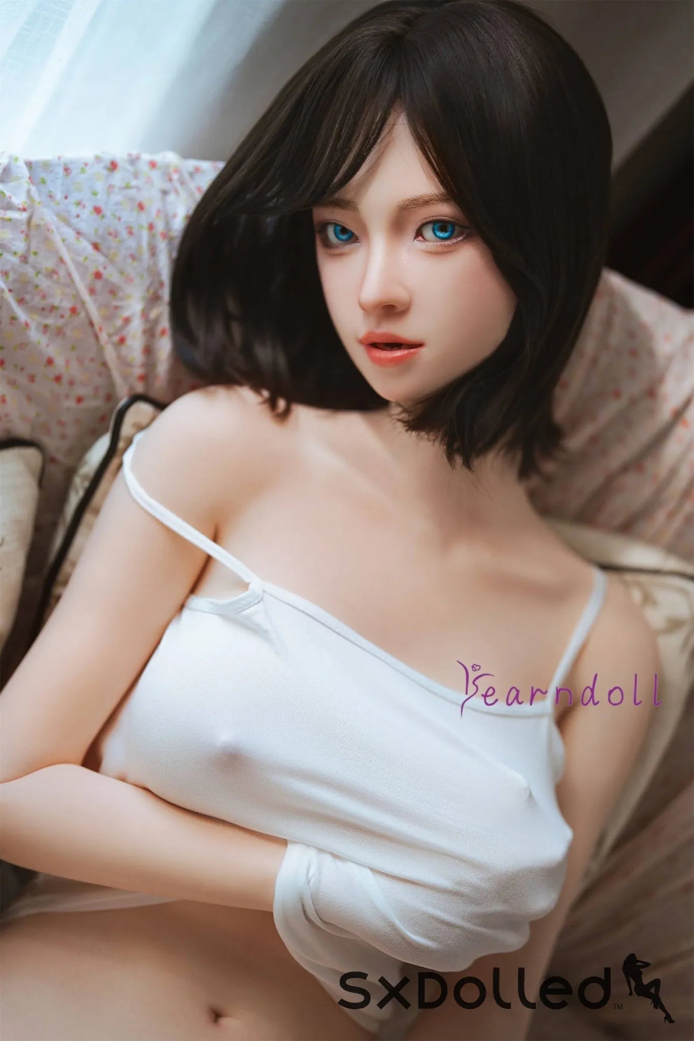 Minji (E-Cup) (166cm) | Asian Blue Eyed ROS Sex Doll | Yearn Doll E-Cup / 166cm / Brunette Sex Doll