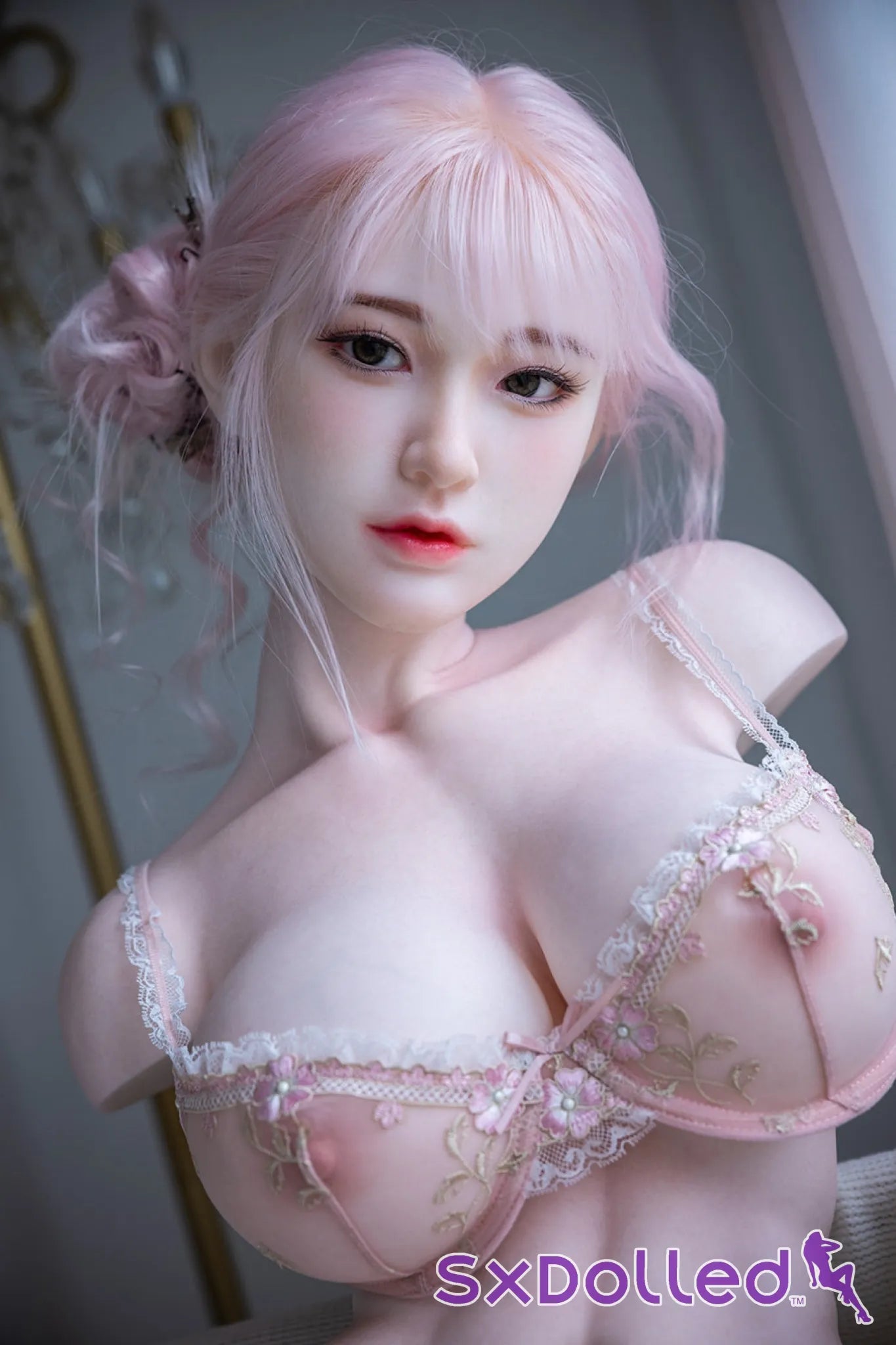 Mio A (G-Cup) (85cm) | Pale Thick Asian Sex Doll Torso | Starpery G-Cup / 85cm / Pink Sex Doll Torso