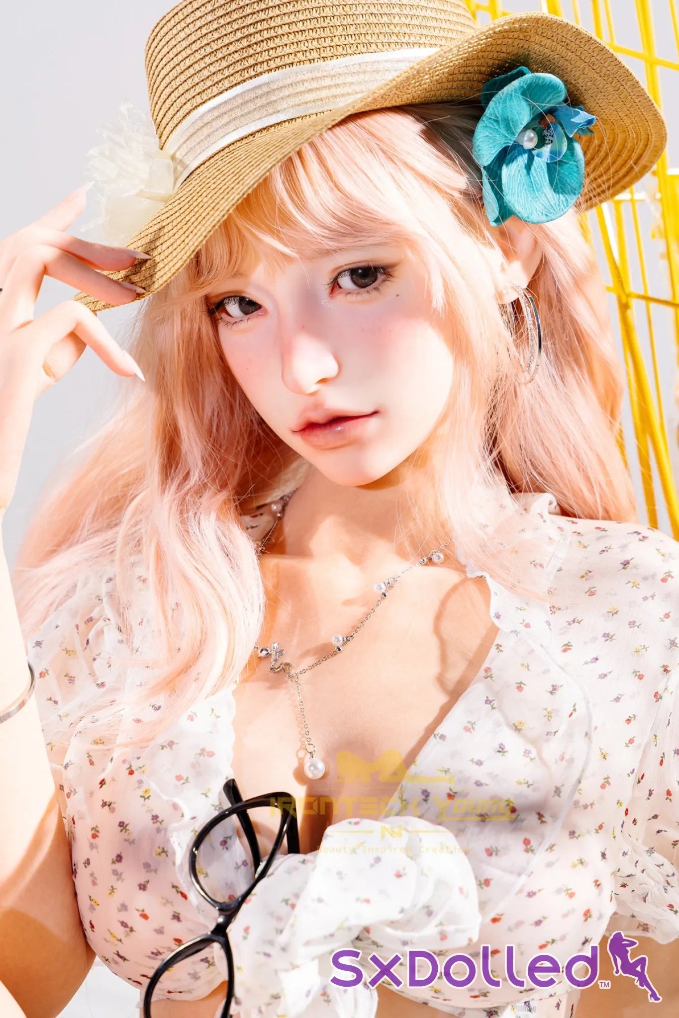 Mio C (E-Cup) (166cm) | Summer Dress Sex Doll | Irontech Doll | Young Series - E-Cup / 166cm / Pink - Sex Doll