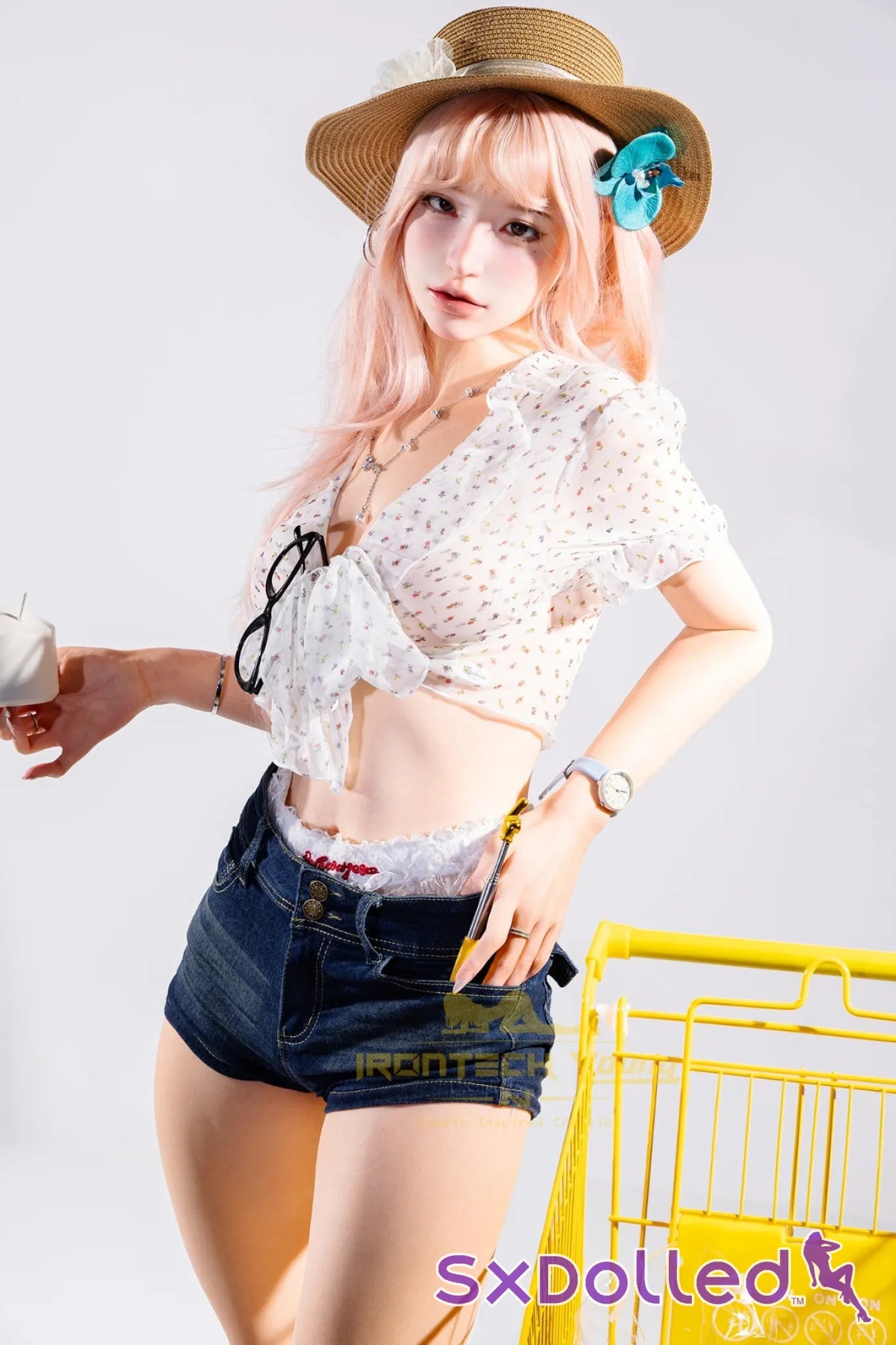 Mio C (E-Cup) (166cm) | Summer Dress Sex Doll | Irontech Doll | Young Series - E-Cup / 166cm / Pink - Sex Doll