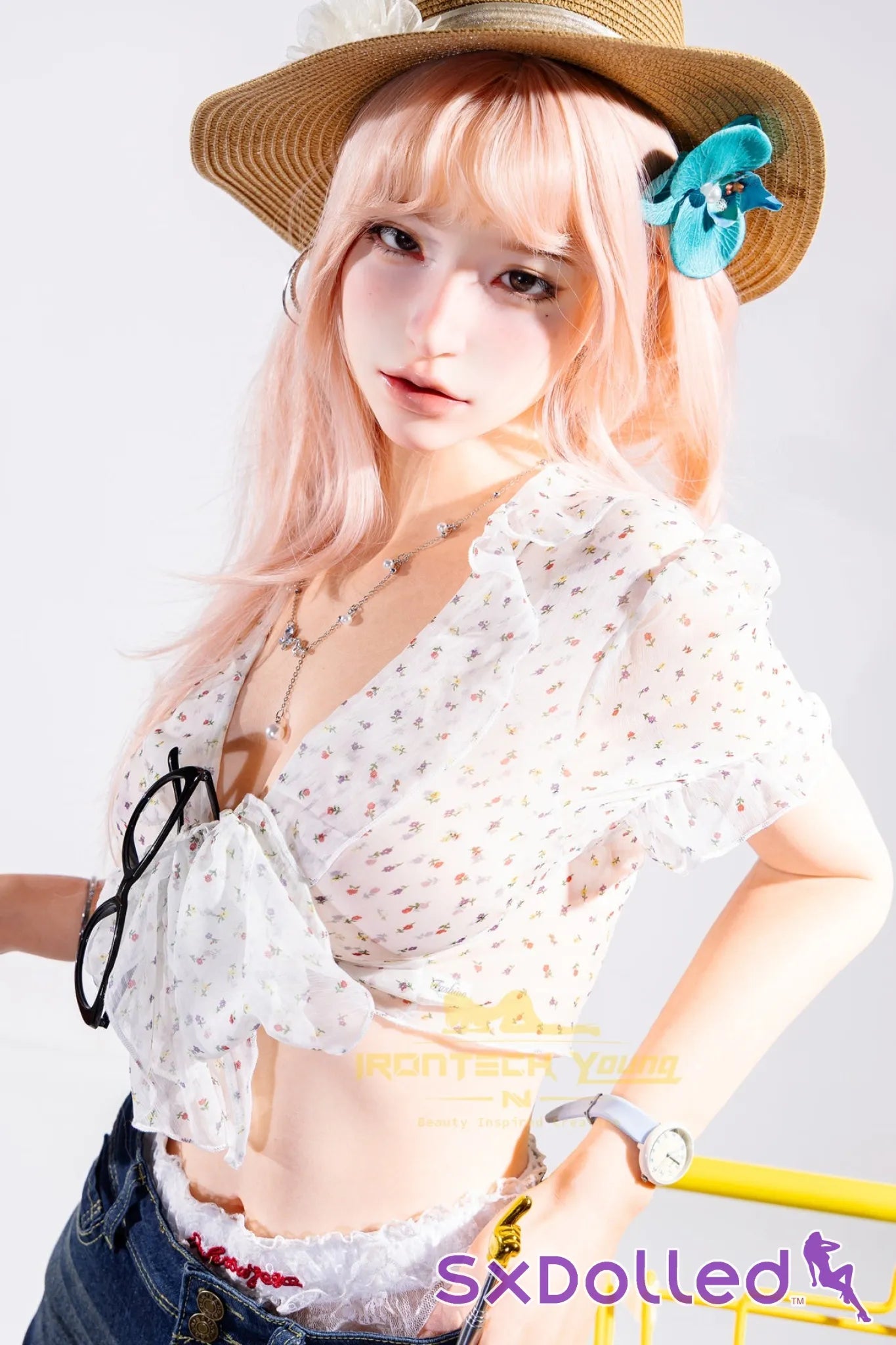 Mio C (E-Cup) (166cm) | Summer Dress Sex Doll | Irontech Doll | Young Series - E-Cup / 166cm / Pink - Sex Doll
