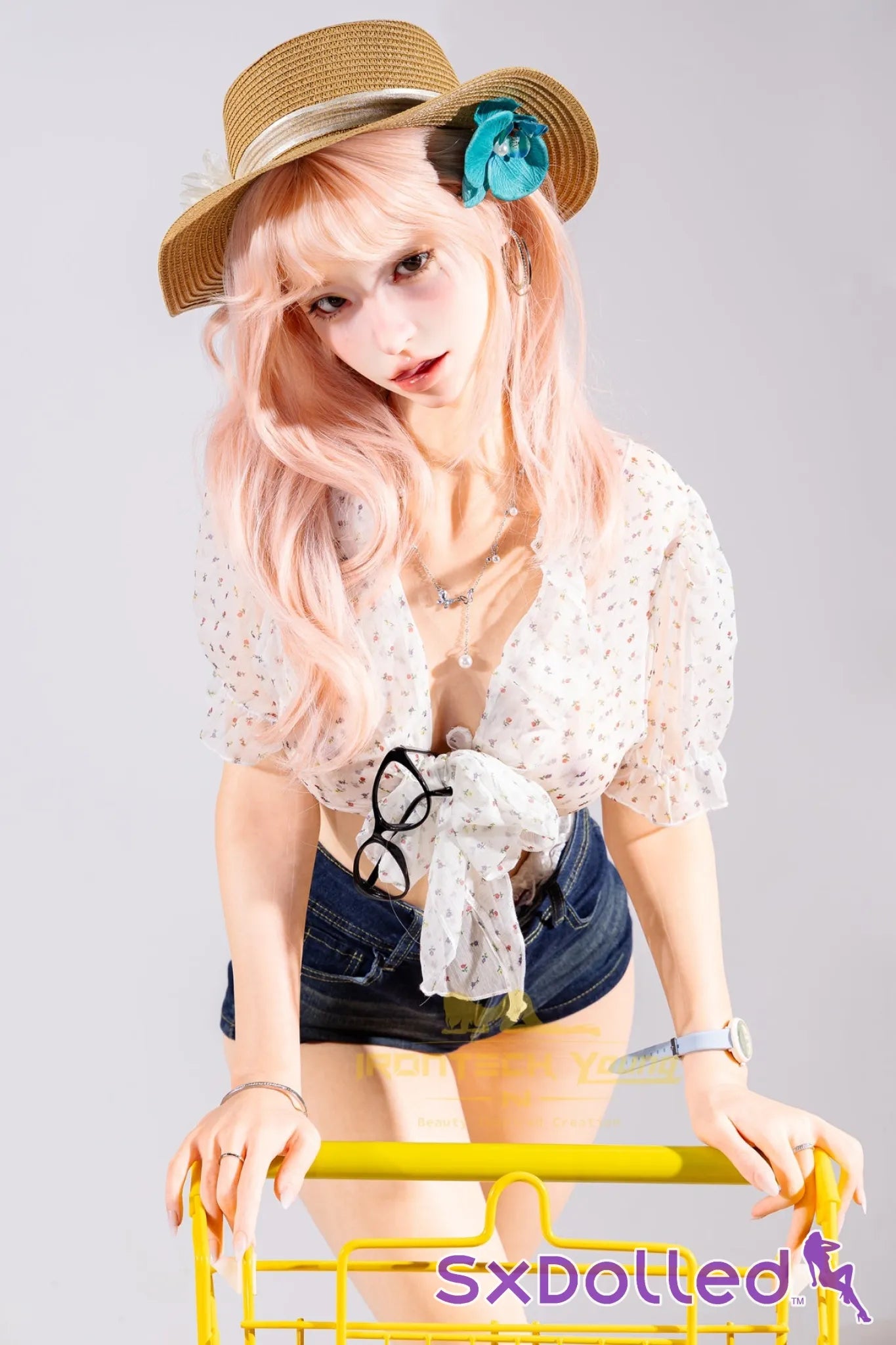 Mio C (E-Cup) (166cm) | Summer Dress Sex Doll | Irontech Doll | Young Series - E-Cup / 166cm / Pink - Sex Doll