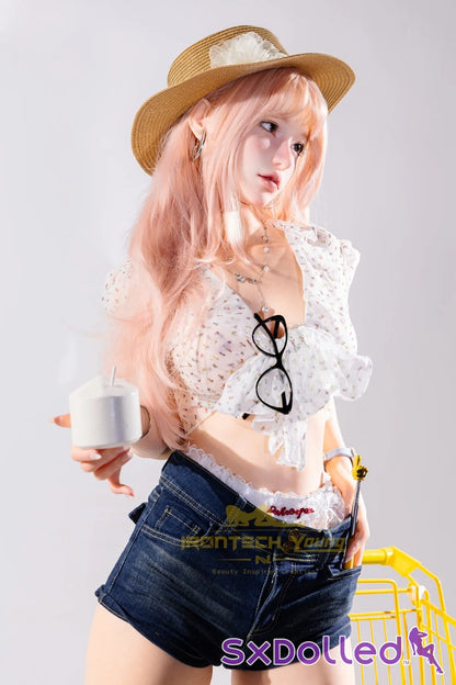 Mio C (E-Cup) (166cm) | Summer Dress Sex Doll | Irontech Doll | Young Series - E-Cup / 166cm / Pink - Sex Doll
