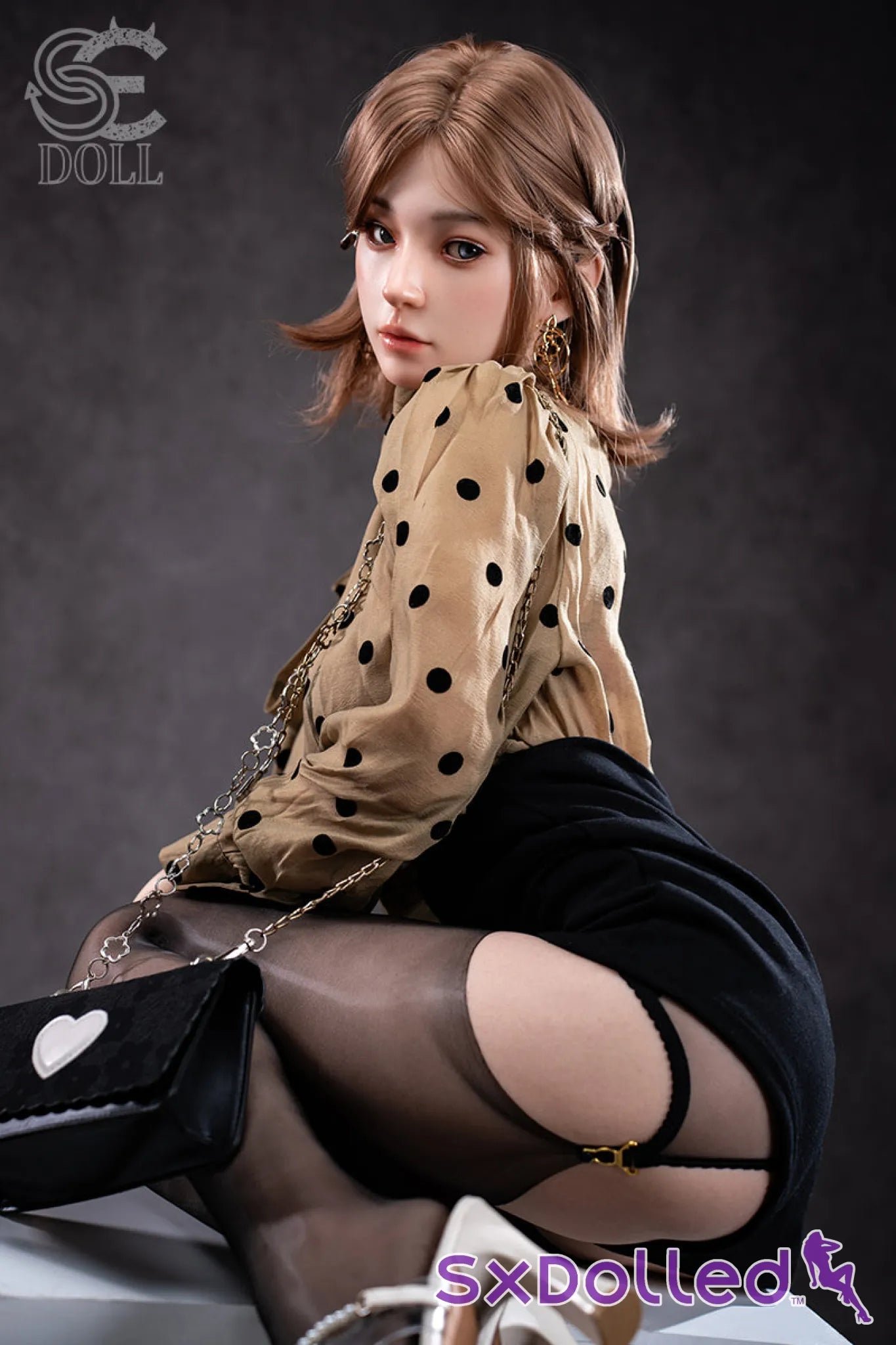 Miori.C (A-Cup) (153cm) | Asian Senior Analyst Sex Doll | SE Doll - A-Cup / 153cm / Brunette - Sex Doll