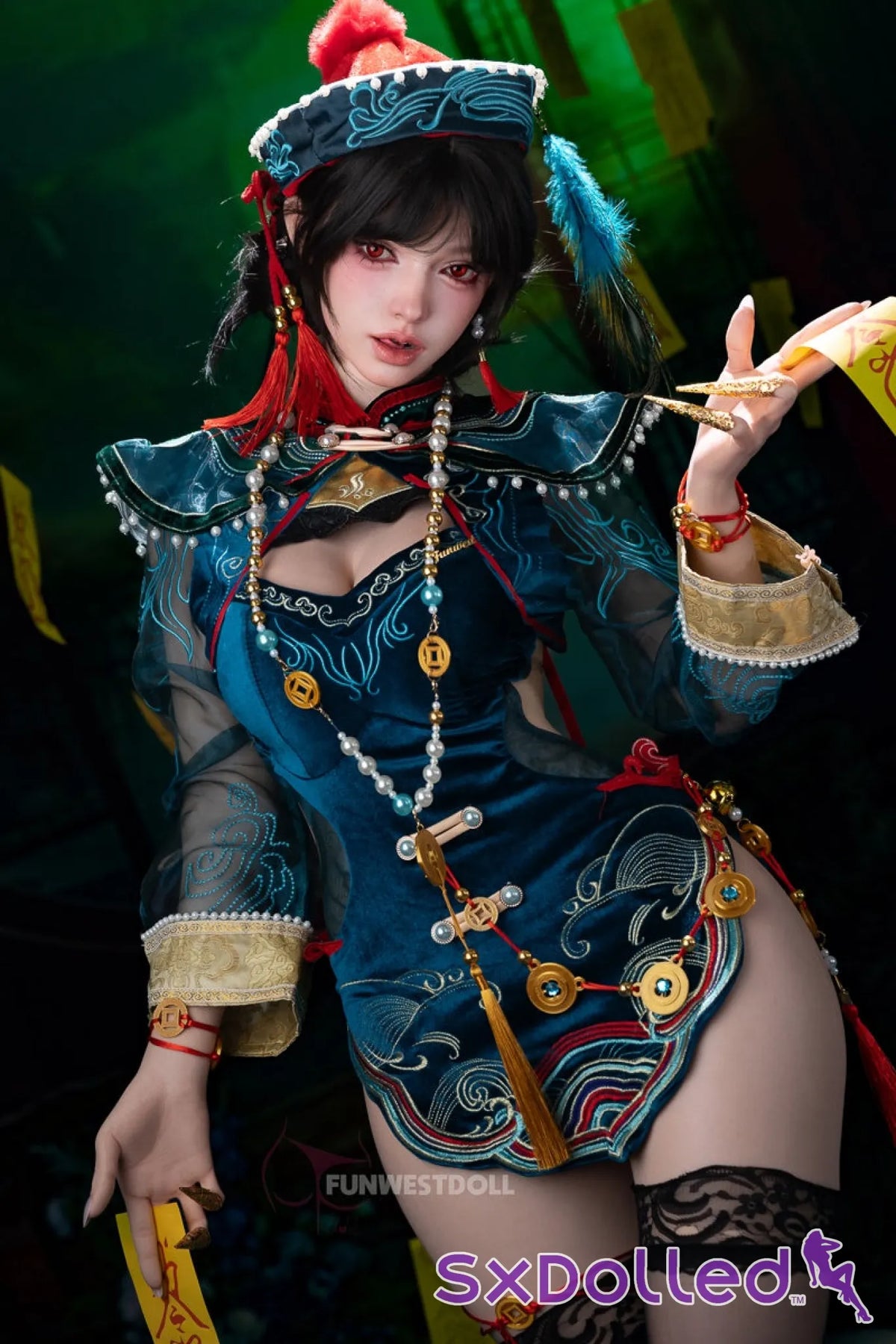 Mira B (F-Cup) (159cm) | Mystical Dark-Haired Beauty Sex Doll | Funwest Doll - F-Cup / 159cm / Black - Sex Doll