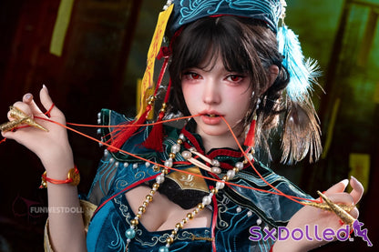 Mira B (F-Cup) (159cm) | Mystical Dark-Haired Beauty Sex Doll | Funwest Doll - F-Cup / 159cm / Black - Sex Doll