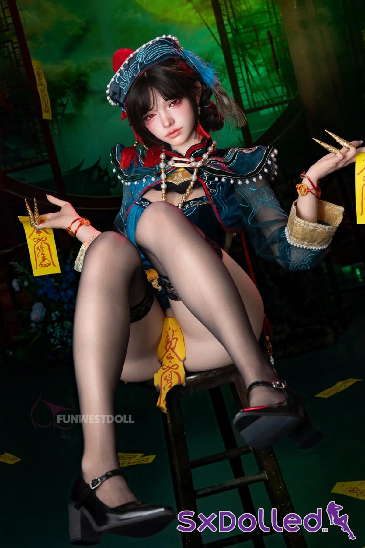 Mira B (F-Cup) (159cm) | Mystical Dark-Haired Beauty Sex Doll | Funwest Doll - F-Cup / 159cm / Black - Sex Doll