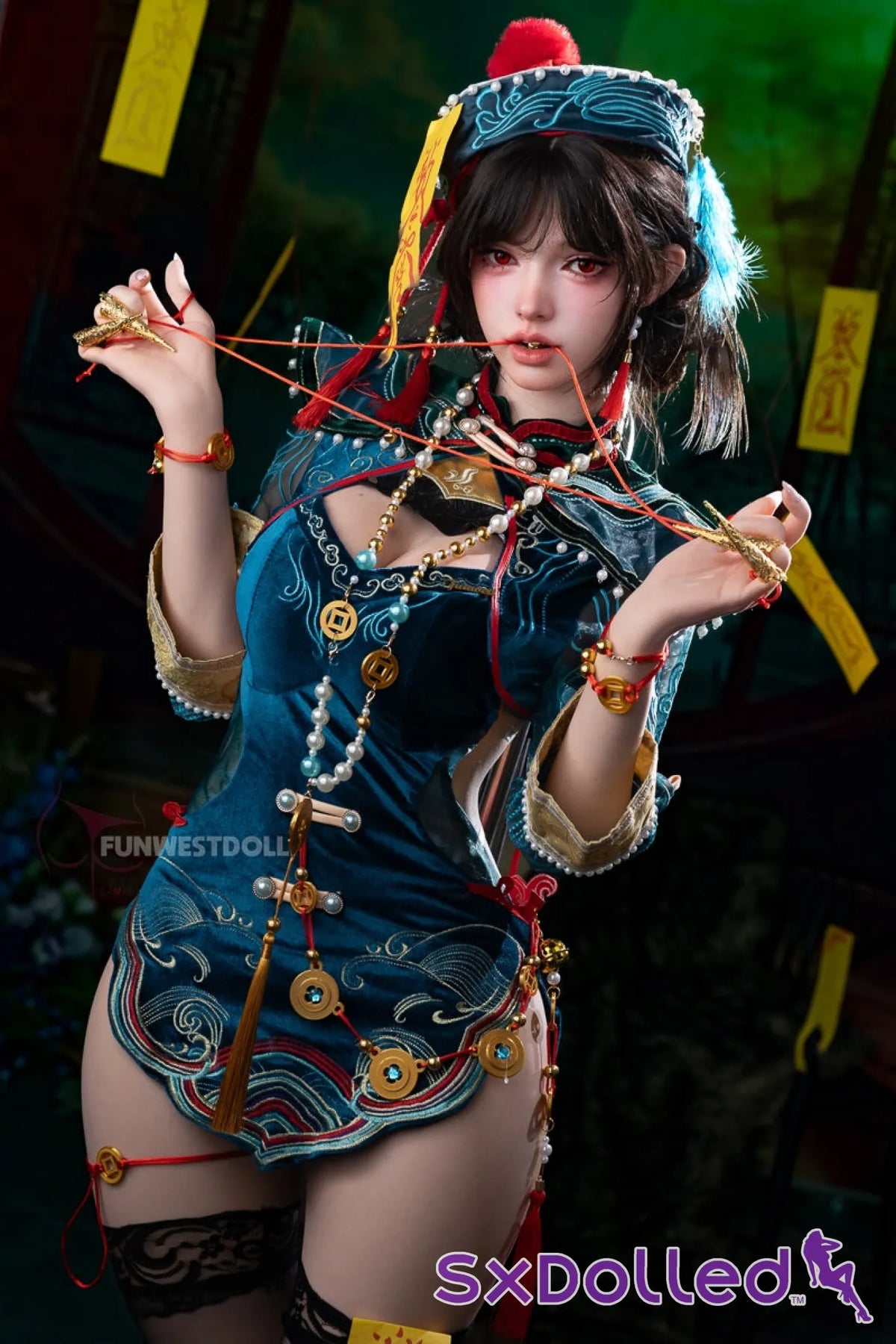 Mira B (F-Cup) (159cm) | Mystical Dark-Haired Beauty Sex Doll | Funwest Doll - F-Cup / 159cm / Black - Sex Doll
