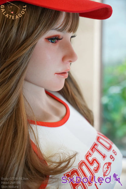 Mirae (F-Cup) (163cm) | Hourglass Sex Doll with Mole | Galatea Doll F-Cup / 163cm / Brunette Sex Doll