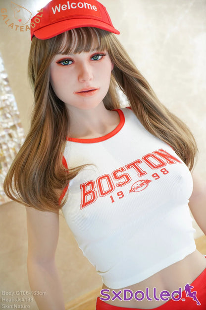 Mirae (F-Cup) (163cm) | Hourglass Sex Doll with Mole | Galatea Doll F-Cup / 163cm / Brunette Sex Doll