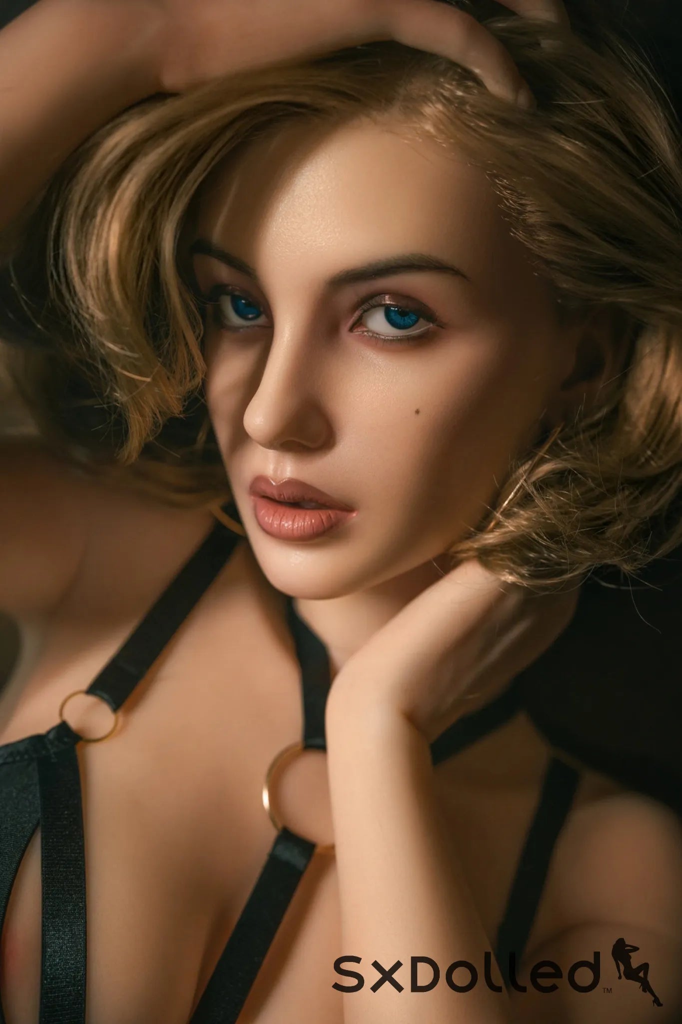 Mireia (F-Cup) (158cm) | Caucasian Sex Doll with Mole | Orangein Doll F-Cup / 158cm / Blonde Sex Doll