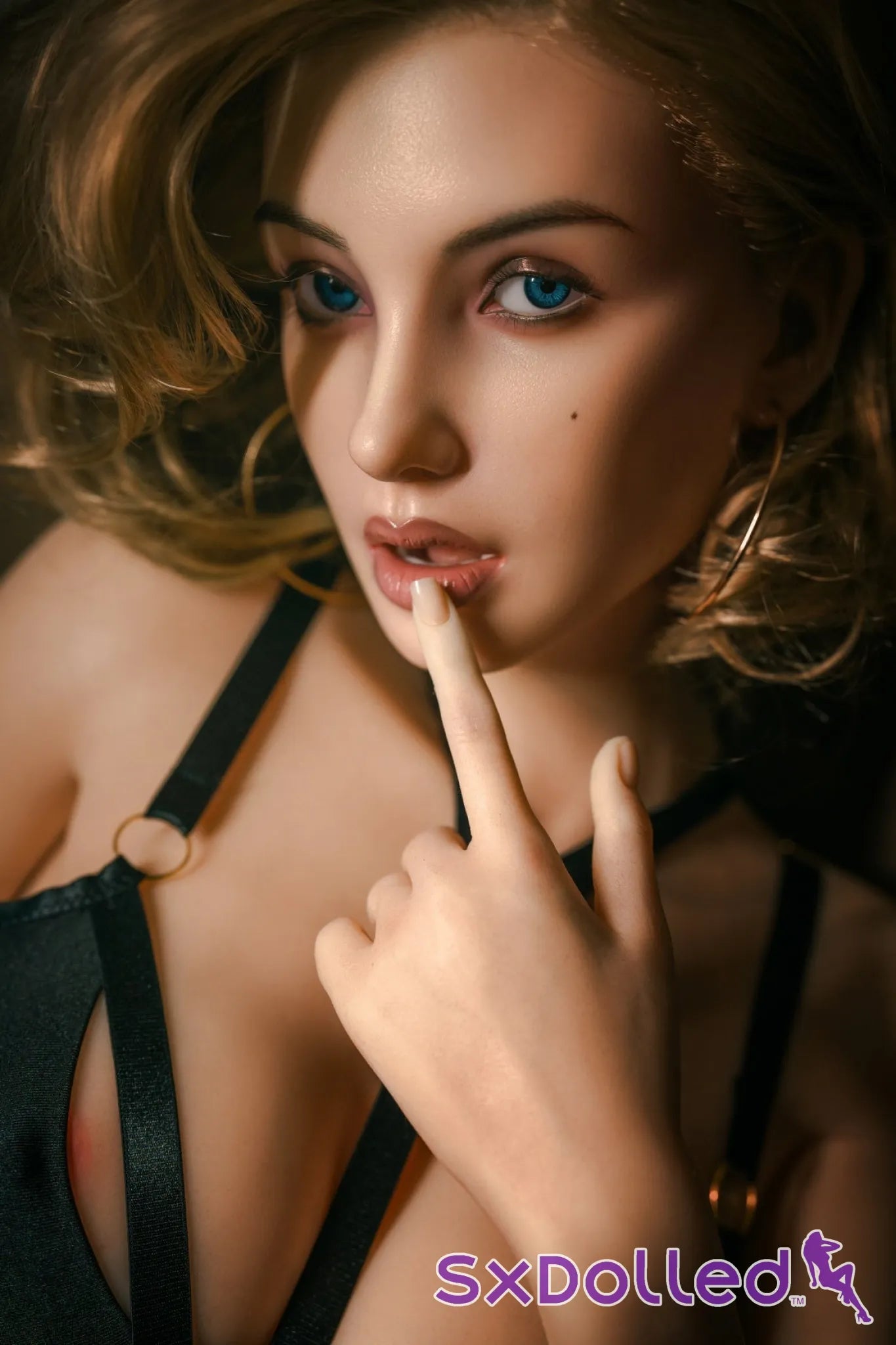 Mireia (F-Cup) (158cm) | Caucasian Sex Doll with Mole | Orangein Doll F-Cup / 158cm / Blonde Sex Doll