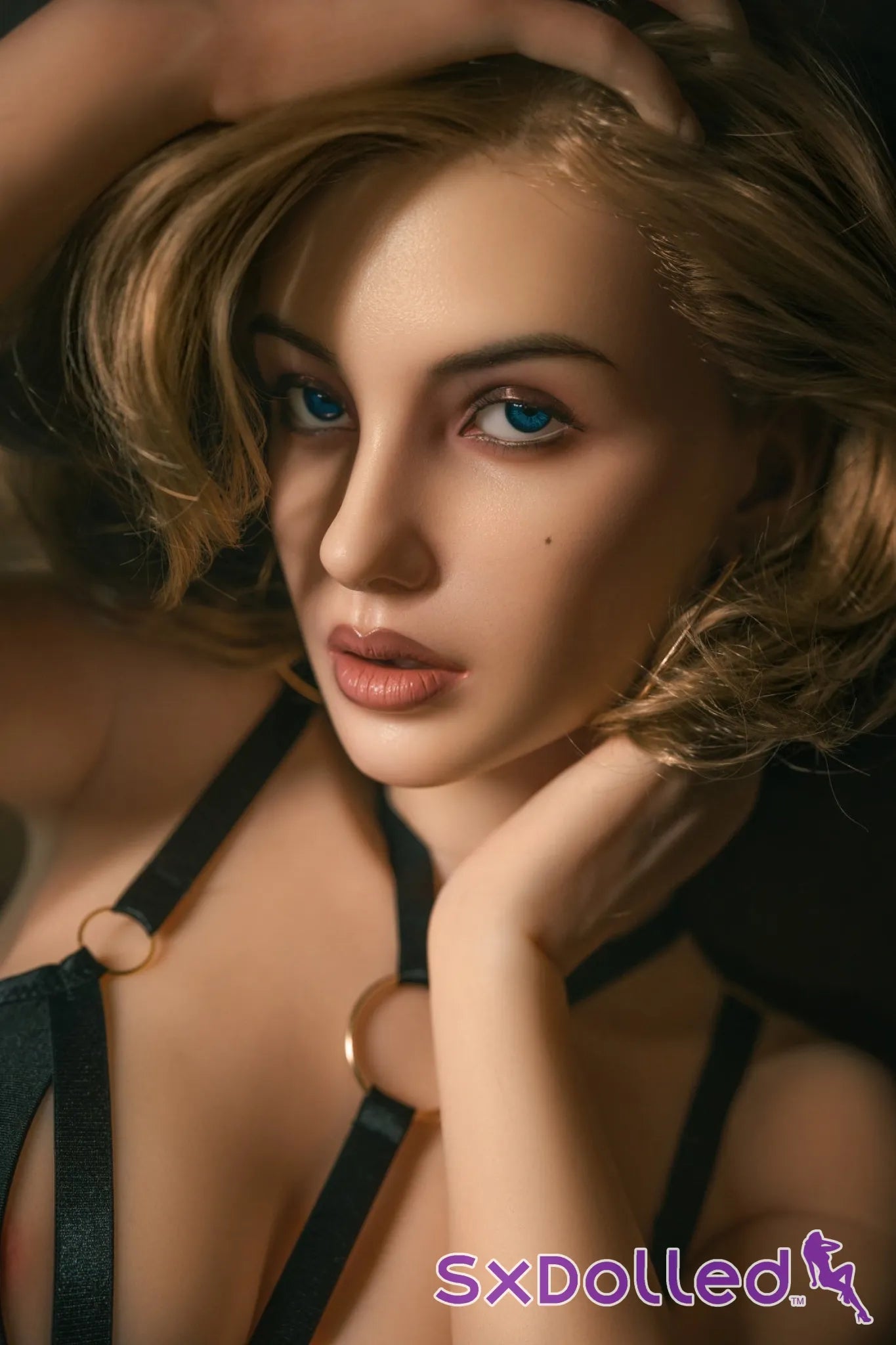 Mireia (F-Cup) (158cm) | Caucasian Sex Doll with Mole | Orangein Doll F-Cup / 158cm / Blonde Sex Doll