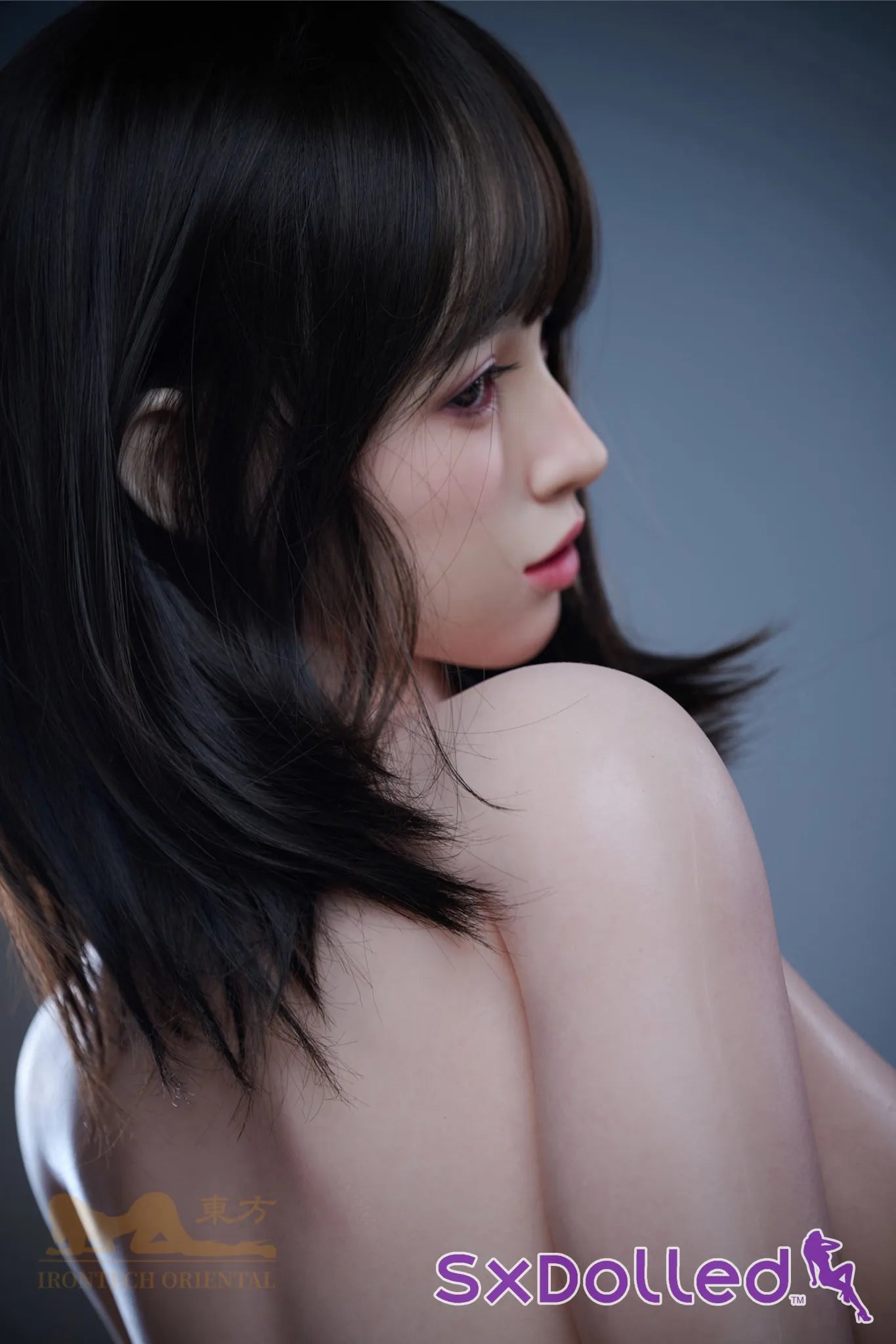 Misaki B (E-Cup) (158cm) | Asian Thick Curvy Sex Doll | Irontech Doll E-Cup / 158cm / Brunette Sex Doll