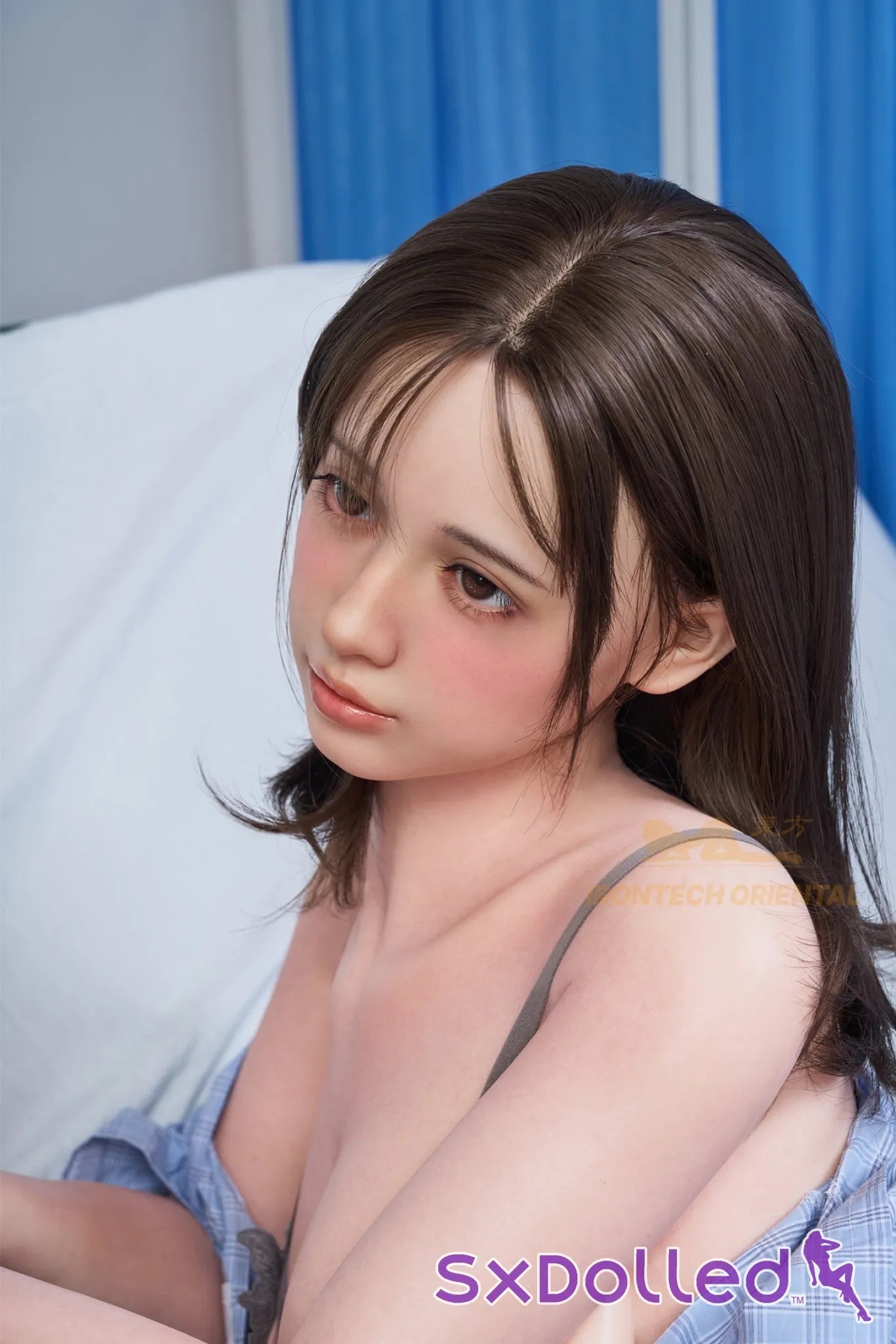 Misaki C (E-Cup) (158cm) | Busty Asian Sex Doll | Irontech Doll | Oriental Series - E-Cup / 158cm / Brunette - Sex Doll