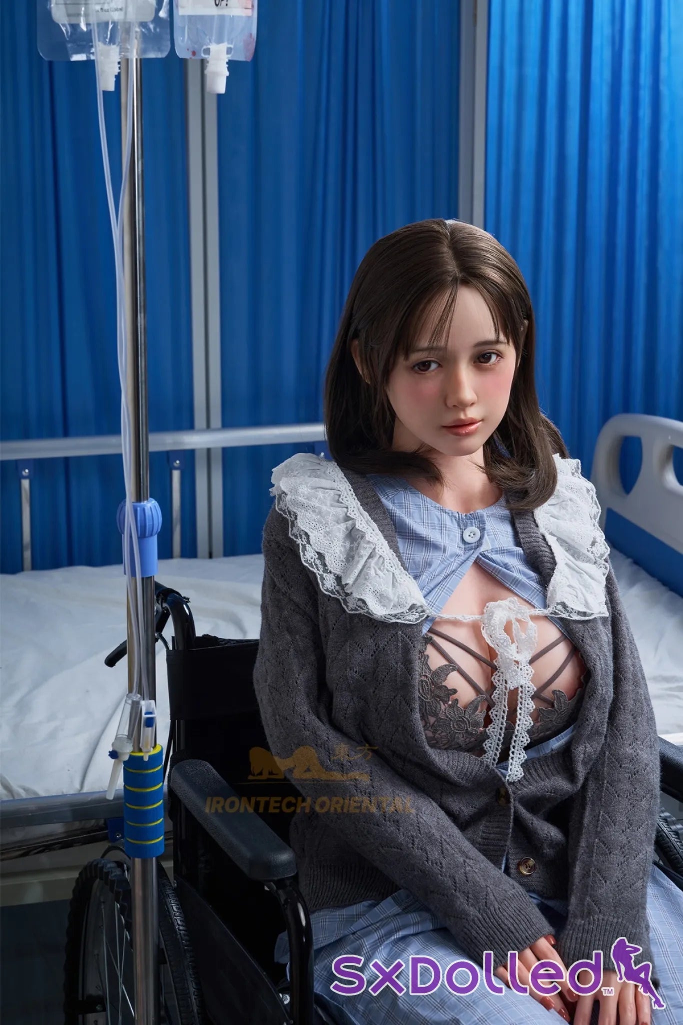 Misaki C (E-Cup) (158cm) | Busty Asian Sex Doll | Irontech Doll | Oriental Series - E-Cup / 158cm / Brunette - Sex Doll