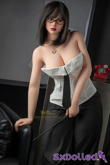 Miya (H-Cup) (164cm) | Psychology Professor Sex Doll | Irontech Doll - H-Cup / 164cm / Brunette - Sex Doll