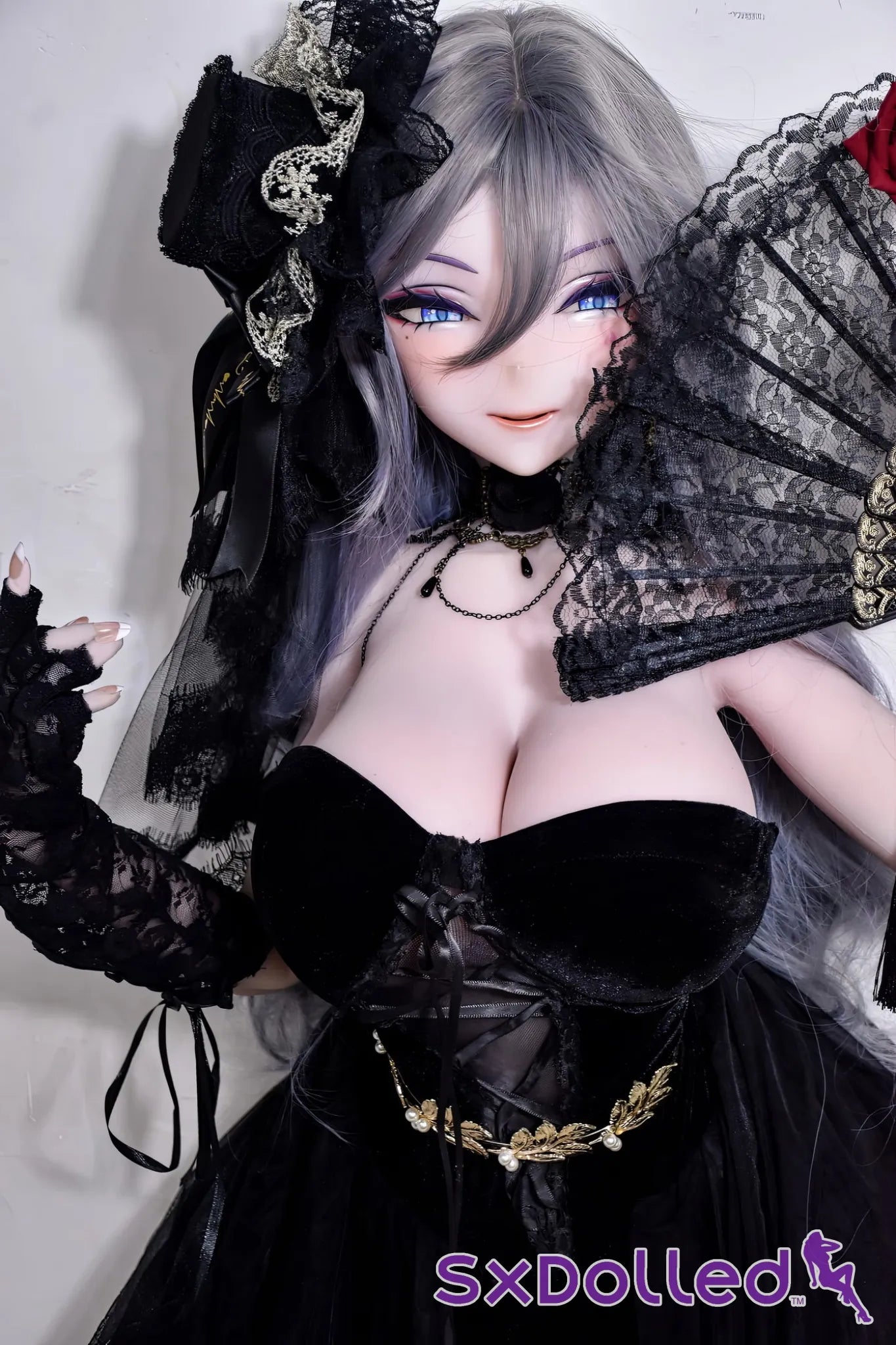 Miyashiro Chiharu (E-Cup) (148cm) | Mature Anime Sex Doll | Elsa Babe - E-Cup / 148cm / Grey - Sex Doll