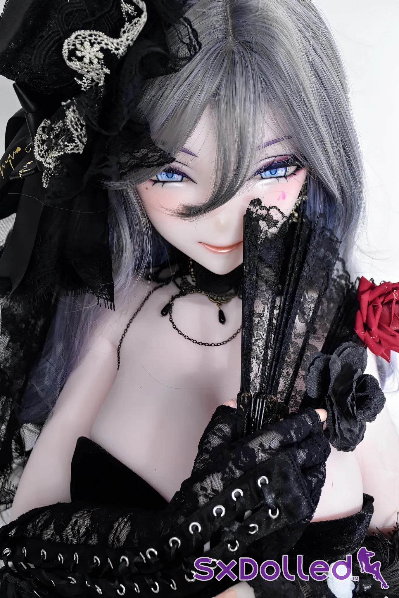 Miyashiro Chiharu (E-Cup) (148cm) | Mature Anime Sex Doll | Elsa Babe - E-Cup / 148cm / Grey - Sex Doll