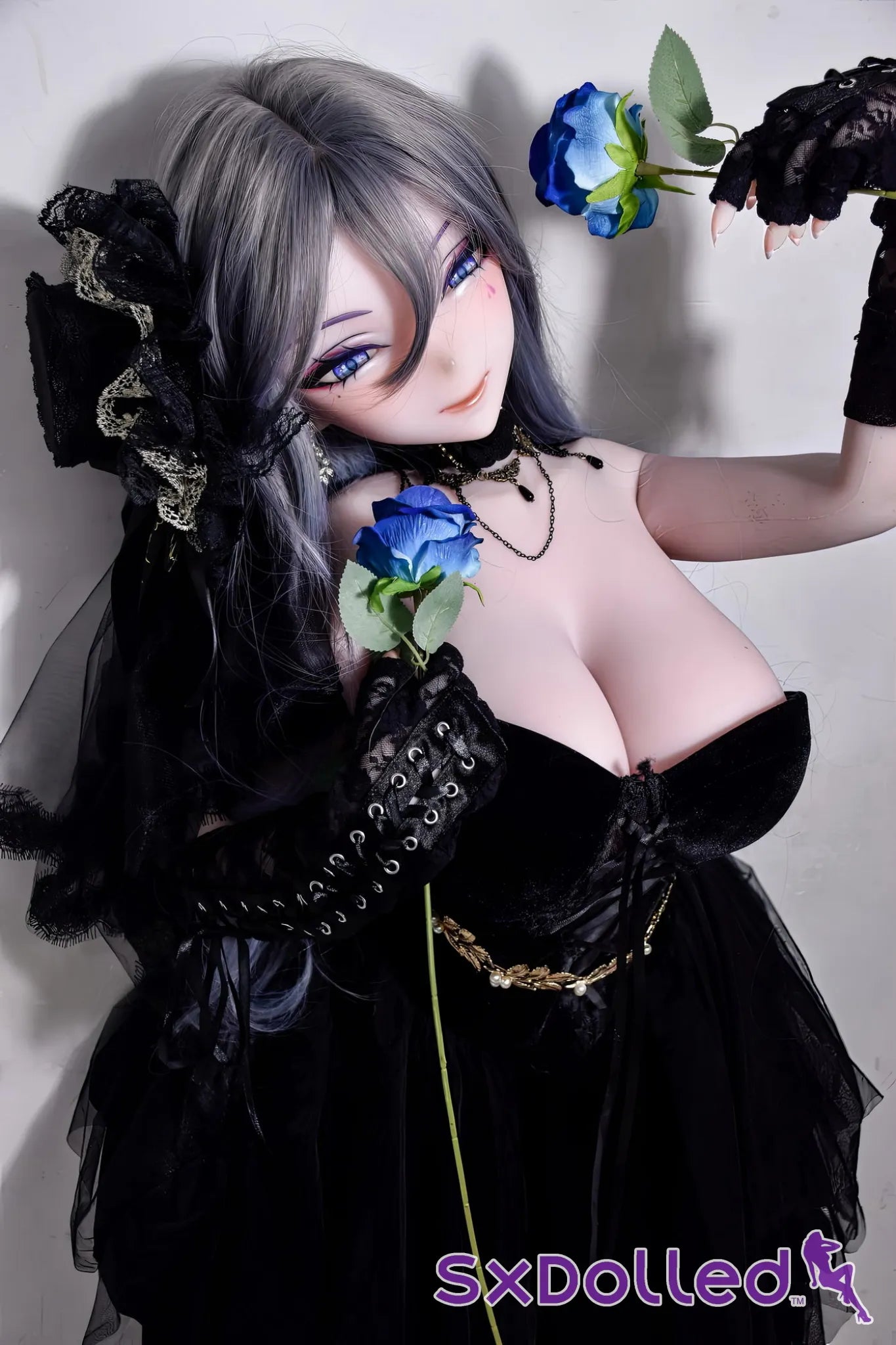 Miyashiro Chiharu (E-Cup) (148cm) | Mature Anime Sex Doll | Elsa Babe - E-Cup / 148cm / Grey - Sex Doll