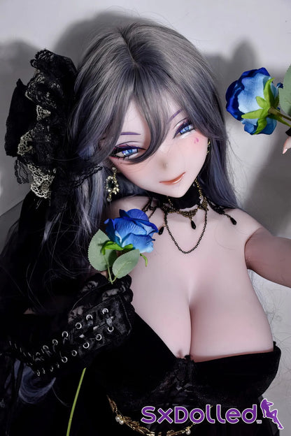 Miyashiro Chiharu (E-Cup) (148cm) | Mature Anime Sex Doll | Elsa Babe - E-Cup / 148cm / Grey - Sex Doll