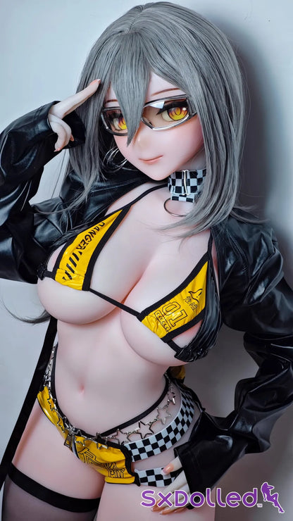 Mizuta Nina A (L-Cup) (151cm) | Racing Phantom Sex Doll | Elsa Babe - L-Cup / 151cm / Grey - Sex Doll