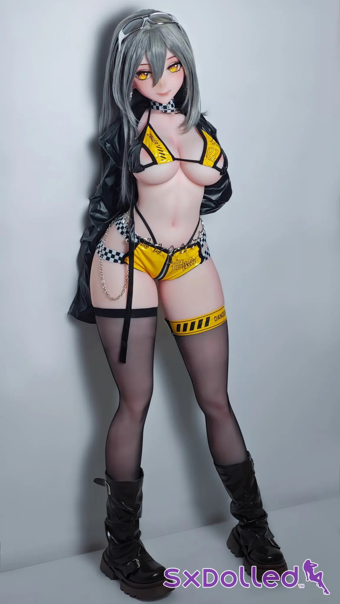 Mizuta Nina A (L-Cup) (151cm) | Racing Phantom Sex Doll | Elsa Babe - L-Cup / 151cm / Grey - Sex Doll