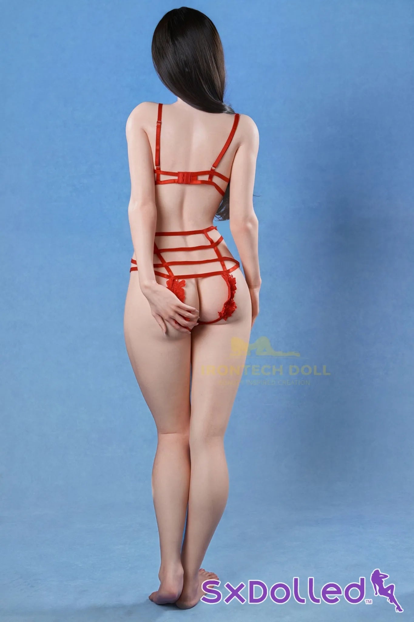 Molly B (H-Cup) (166cm) | Brunette Freckled Sex Doll | Irontech Doll H-Cup / 166cm / Brunette Sex Doll