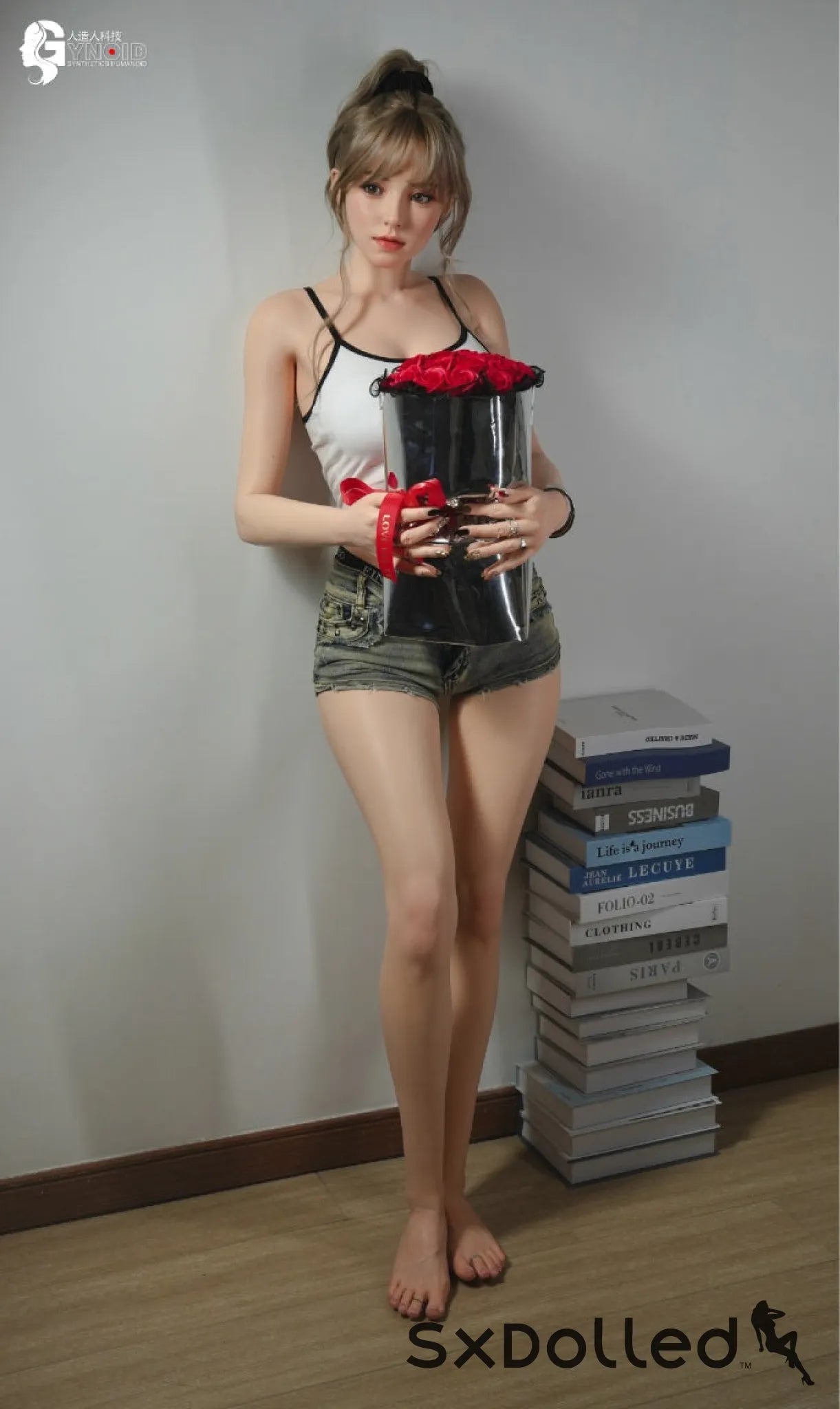 Mona A (G-Cup) (163cm) | Ultra Realistic Sex Doll | Gynoid Doll G-Cup / 163cm / Brunette Sex Doll