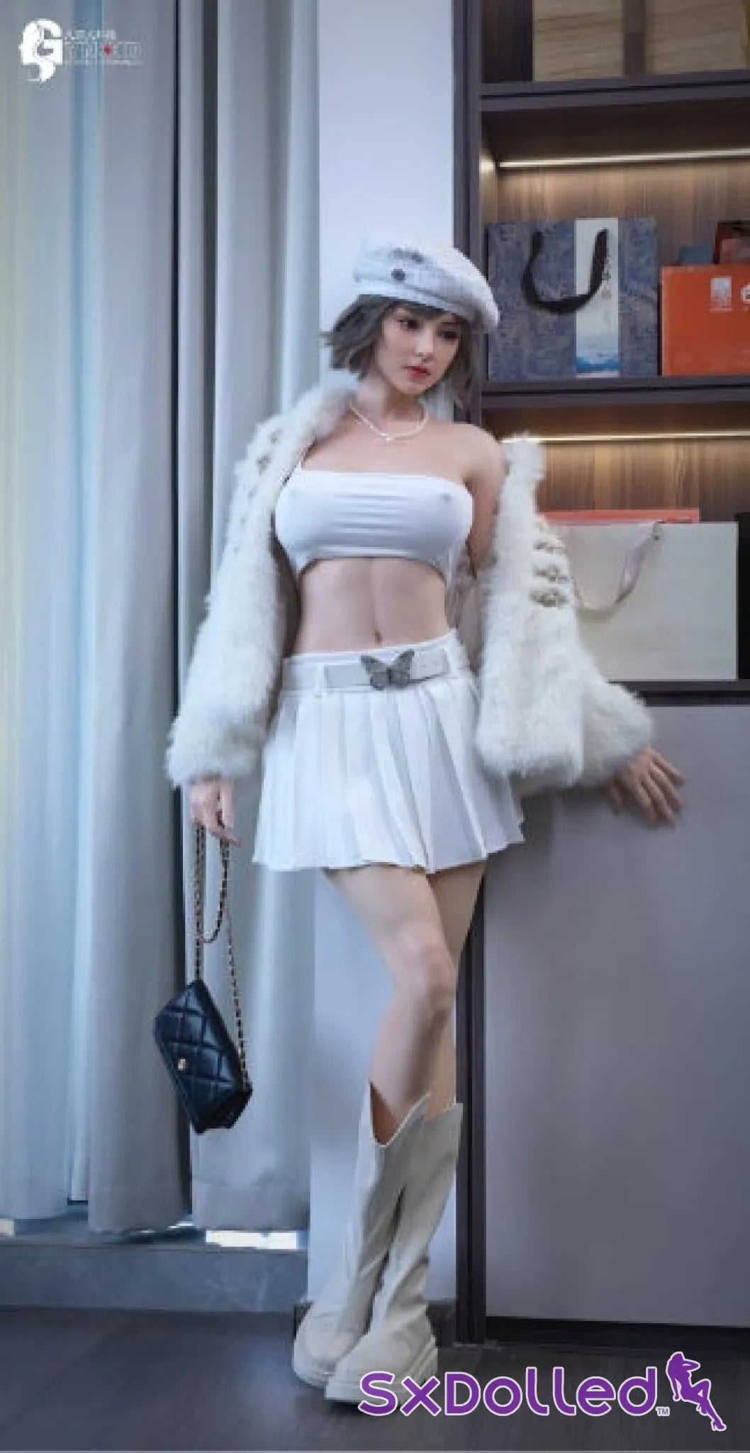 Mona A (G-Cup) (163cm) | Ultra Realistic Sex Doll | Gynoid Doll G-Cup / 163cm / Brunette Sex Doll