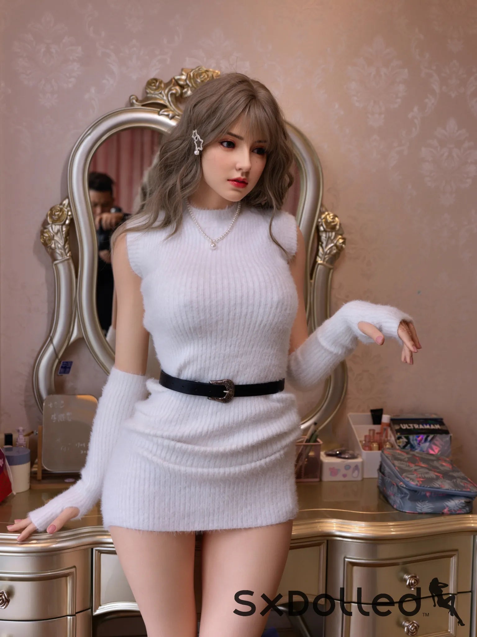 Mona A (G-Cup) (163cm) | Ultra Realistic Sex Doll | Gynoid Doll G-Cup / 163cm / Brunette Sex Doll