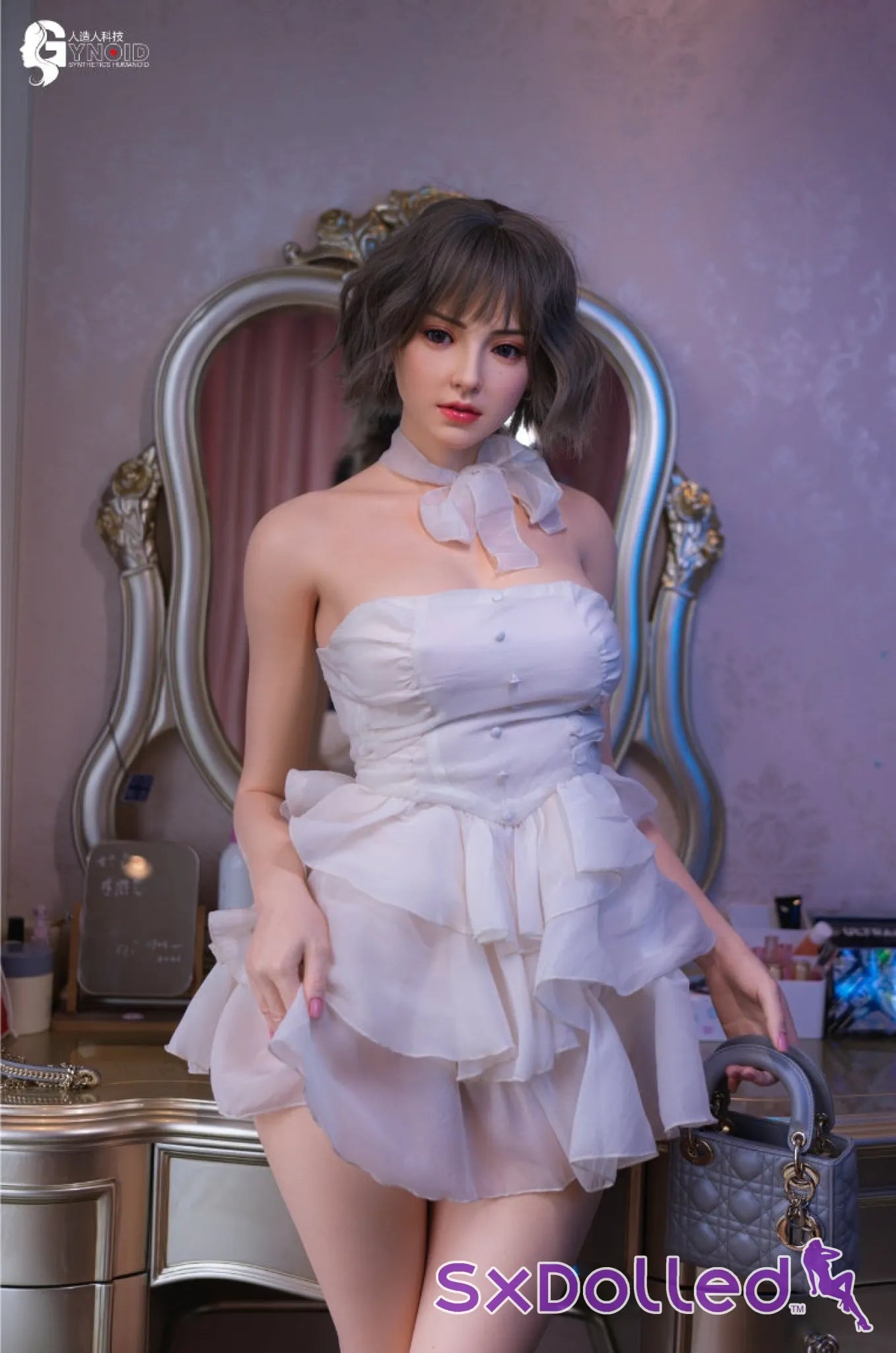 Mona A (G-Cup) (163cm) | Ultra Realistic Sex Doll | Gynoid Doll G-Cup / 163cm / Brunette Sex Doll