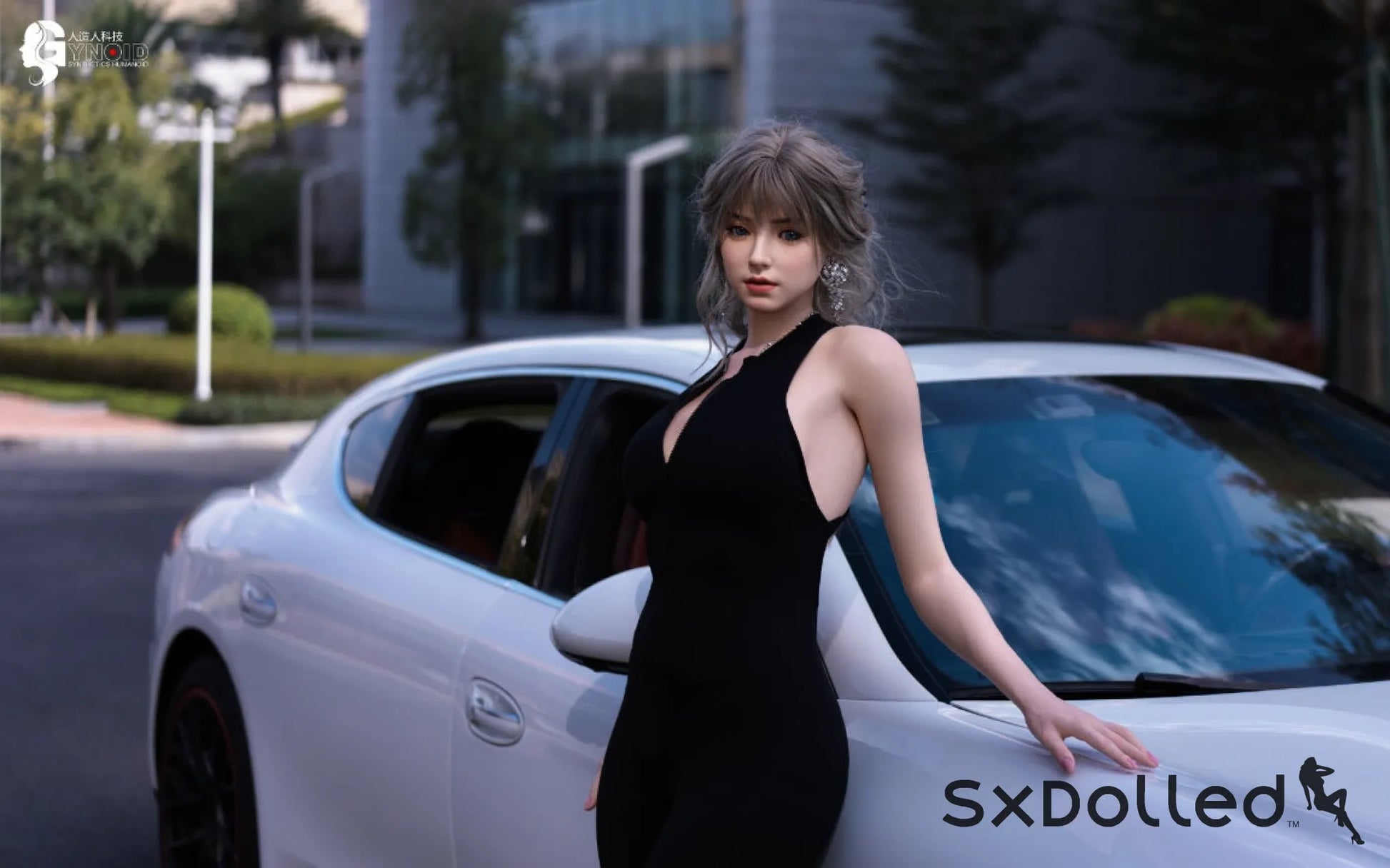 Mona A (G-Cup) (163cm) | Ultra Realistic Sex Doll | Gynoid Doll G-Cup / 163cm / Brunette Sex Doll