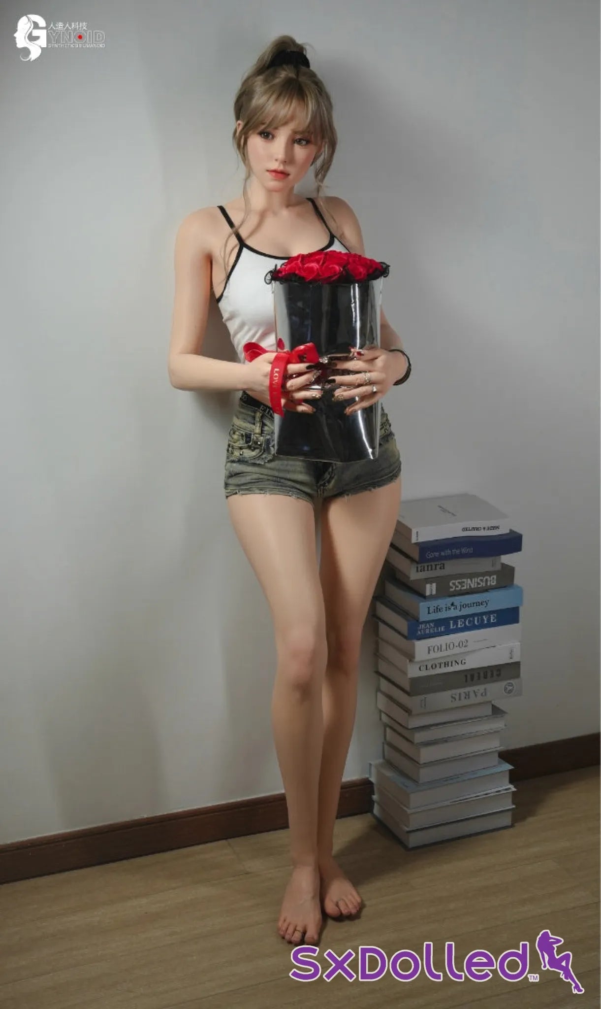 Mona A (G-Cup) (163cm) | Ultra Realistic Sex Doll | Gynoid Doll G-Cup / 163cm / Brunette Sex Doll