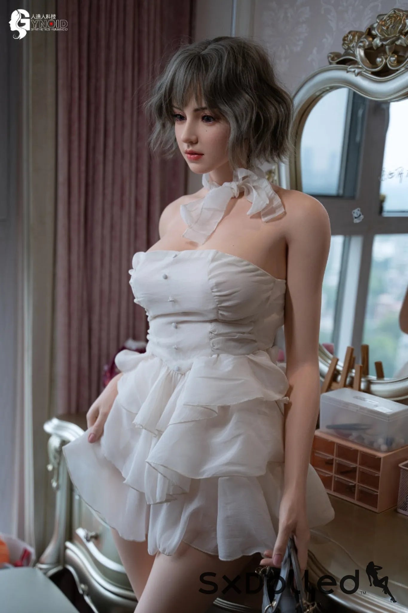 Mona A (G-Cup) (163cm) | Ultra Realistic Sex Doll | Gynoid Doll G-Cup / 163cm / Brunette Sex Doll