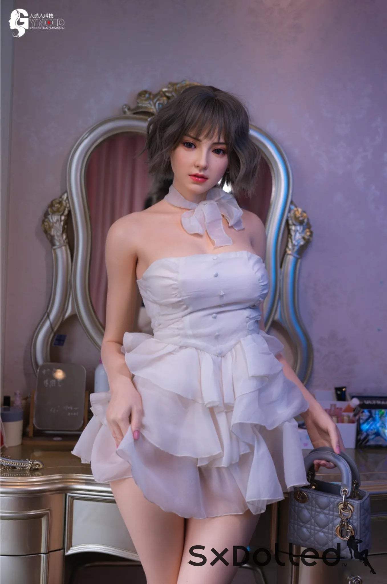 Mona A (G-Cup) (163cm) | Ultra Realistic Sex Doll | Gynoid Doll G-Cup / 163cm / Brunette Sex Doll
