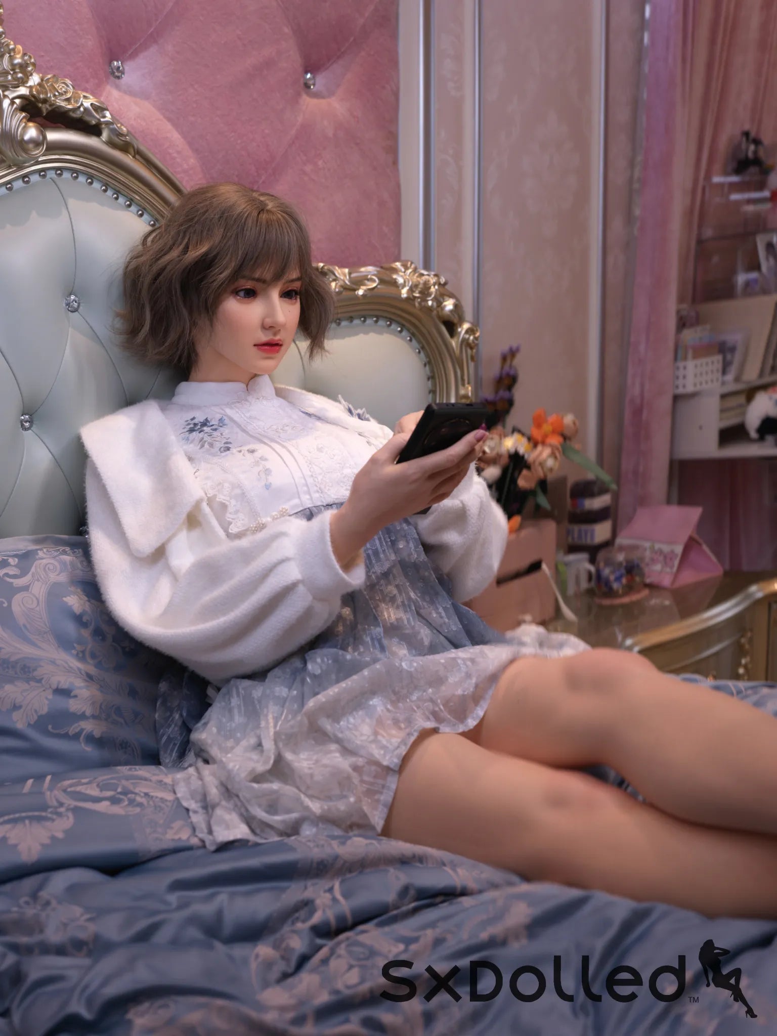 Mona A (G-Cup) (163cm) | Ultra Realistic Sex Doll | Gynoid Doll G-Cup / 163cm / Brunette Sex Doll