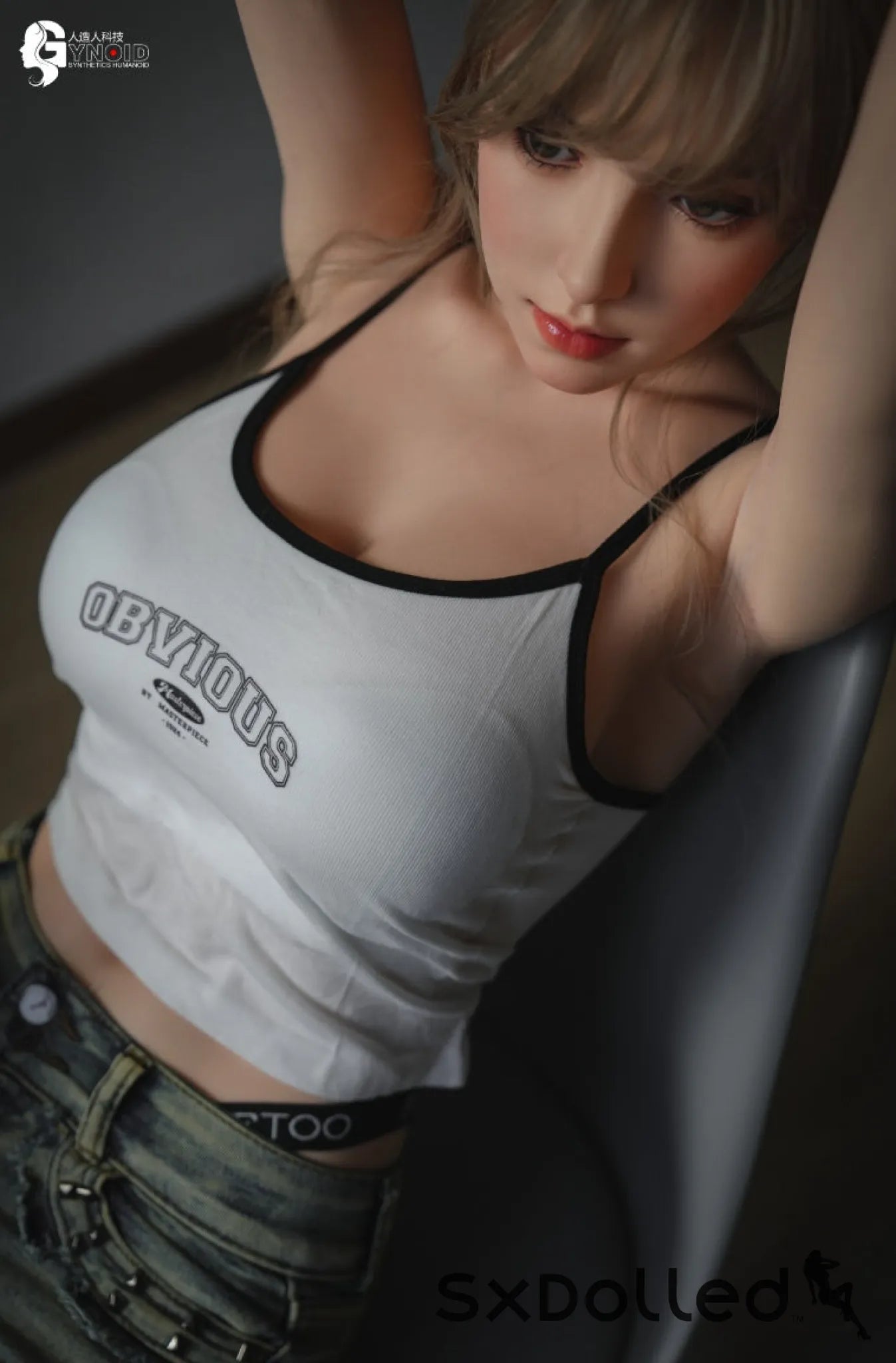 Mona A (G-Cup) (163cm) | Ultra Realistic Sex Doll | Gynoid Doll G-Cup / 163cm / Brunette Sex Doll