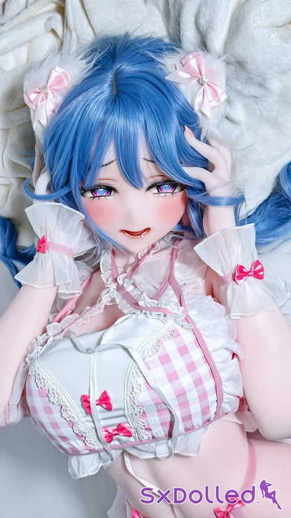 Monelle Kogetsu A (L-Cup) (157cm) | Racing Phantom Sex Doll | Elsa Babe - L-Cup / 157cm / Blue - Sex Doll