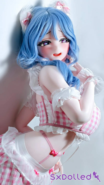 Monelle Kogetsu A (L-Cup) (157cm) | Racing Phantom Sex Doll | Elsa Babe - L-Cup / 157cm / Blue - Sex Doll