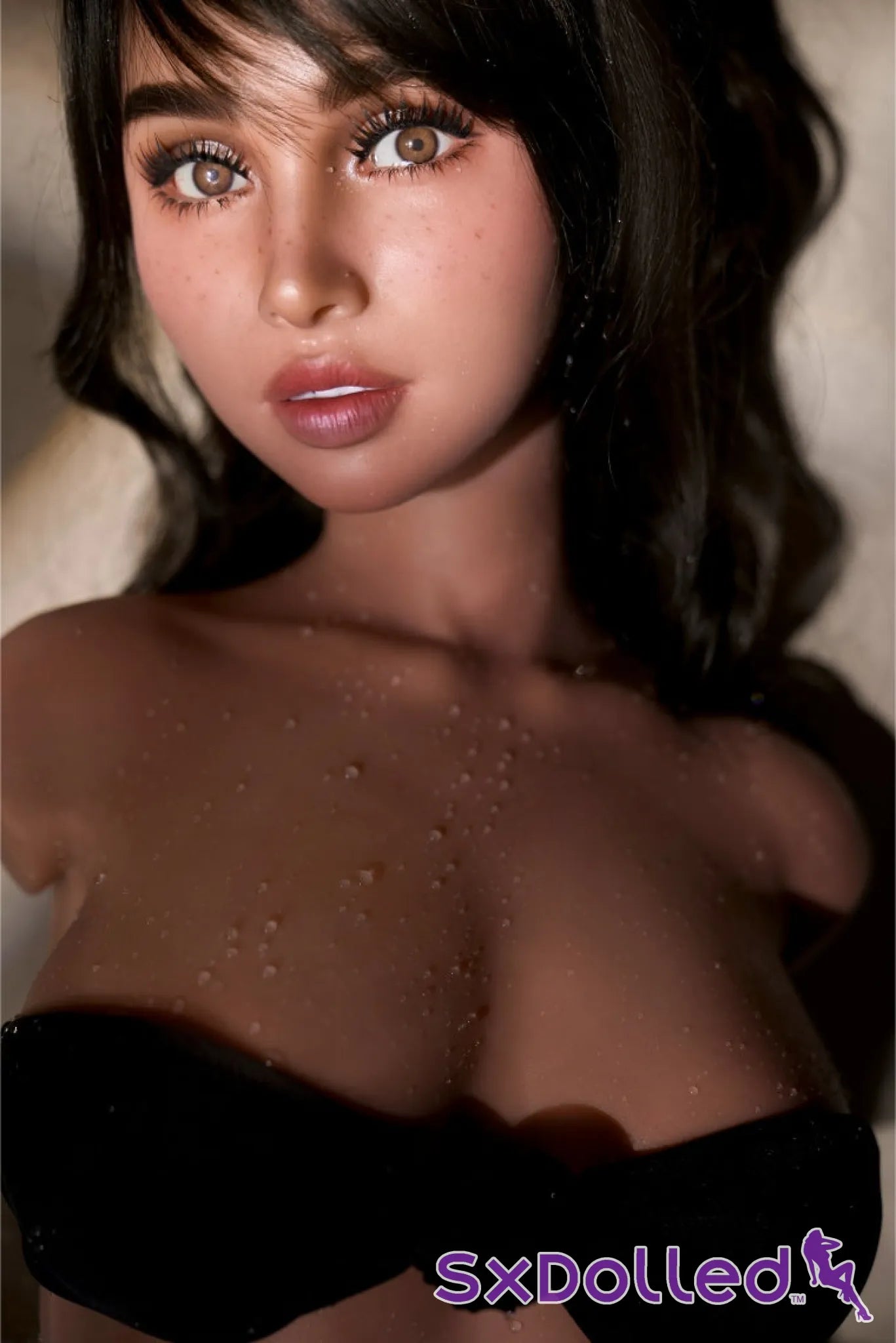 Morgan A (E-Cup) (100cm) | Shy Latina Sex Doll Torso | Climax Doll E-Cup / 100cm / Brunette Sex Torso