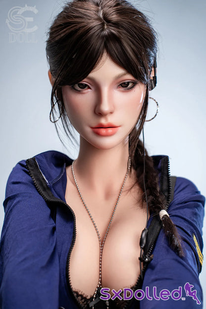 Nadia B (C-Cup) (161cm) | Seductive Police Officer Sex Doll | SE Doll - C-Cup / 161cm / Black - Sex Doll