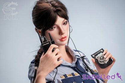 Nadia B (C-Cup) (161cm) | Seductive Police Officer Sex Doll | SE Doll - C-Cup / 161cm / Black - Sex Doll