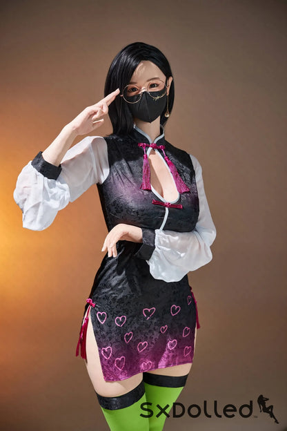 Naimi A (H-Cup) (168cm) | Perky Busty Asian Sex Doll | AITIA H-Cup / 168cm / Black Sex Doll