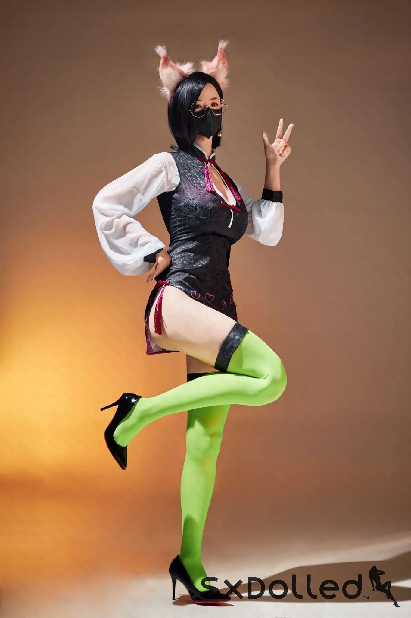 Naimi A (H-Cup) (168cm) | Perky Busty Asian Sex Doll | AITIA H-Cup / 168cm / Black Sex Doll